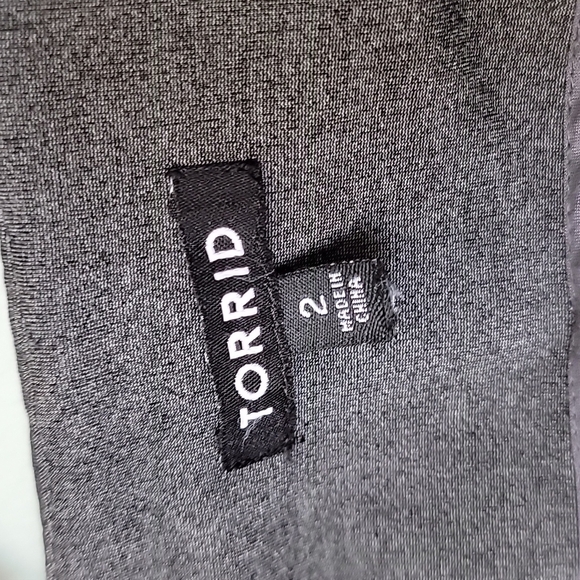 Torrid crop Moto Military Steampunk style jacket size 1X - Picture 4 of 11